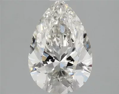 1.59ct G VS2 Rare Carat Ideal Cut Pear Lab Grown Diamond
