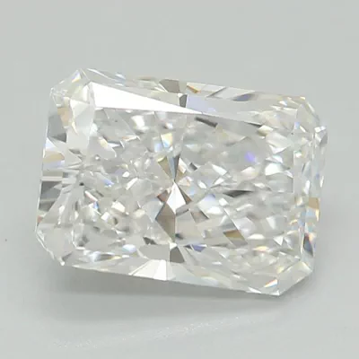 1.01ct D VS1 Rare Carat Ideal Cut Radiant Lab Grown Diamond