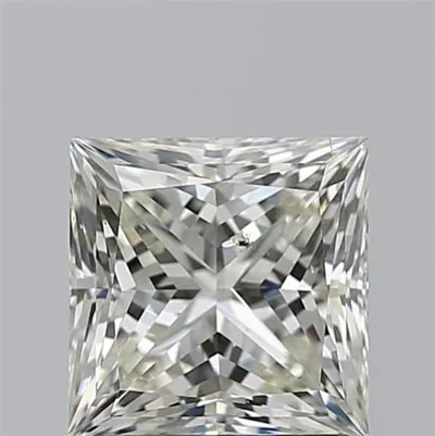 2.01ct I SI1 Rare Carat Ideal Cut Princess Diamond