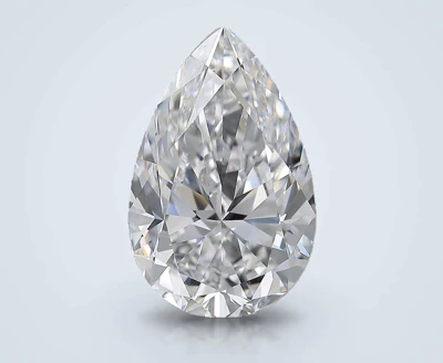 10.01ct D VS1 Rare Carat Ideal Cut Pear Diamond