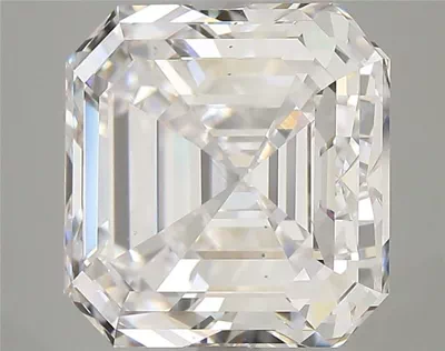8.06ct E VS2 Excellent Cut Asscher Lab Grown Diamond