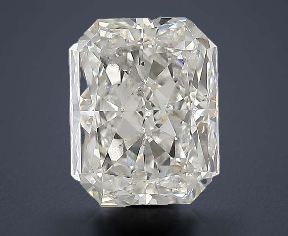 2.16ct H SI2 Rare Carat Ideal Cut Radiant Diamond