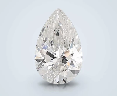 2.89ct F VVS2 Rare Carat Ideal Cut Pear Lab Grown Diamond