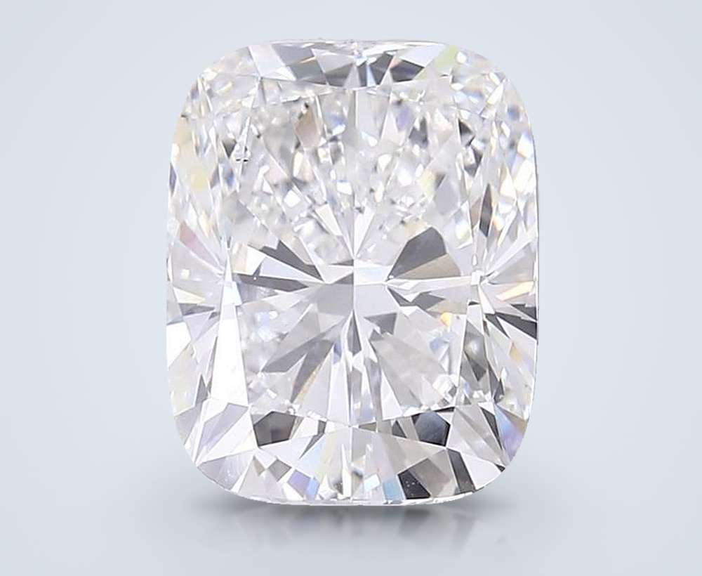 15.04ct F VS1 Rare Carat Ideal Cut Cushion Lab Grown Diamond