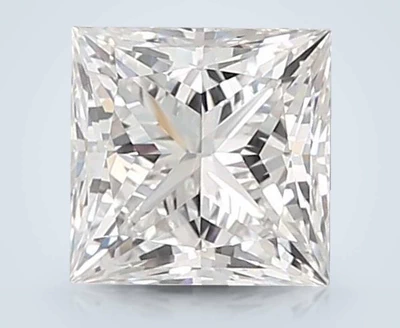1.55ct E VVS2 Rare Carat Ideal Cut Princess Lab Grown Diamond