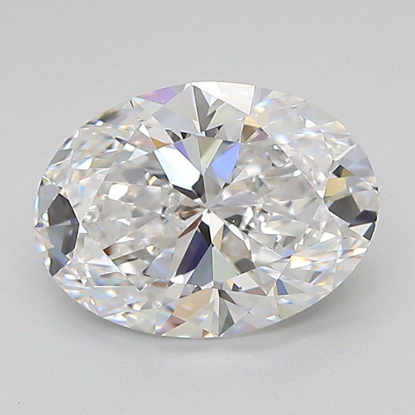 1.96ct D VS1 Rare Carat Ideal Cut Oval Lab Grown Diamond