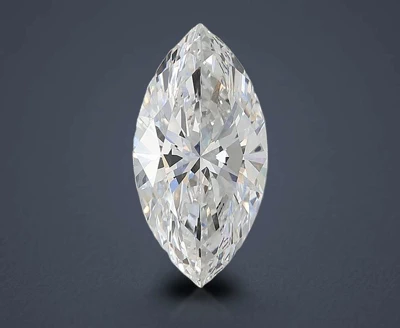 3.08ct F VVS2 Rare Carat Ideal Cut Marquise Lab Grown Diamond