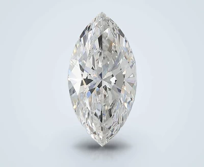 3.08ct F VVS2 Rare Carat Ideal Cut Marquise Lab Grown Diamond