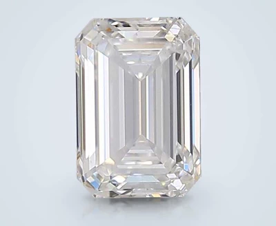 1.10ct F VS2 Rare Carat Ideal Cut Emerald Lab Grown Diamond