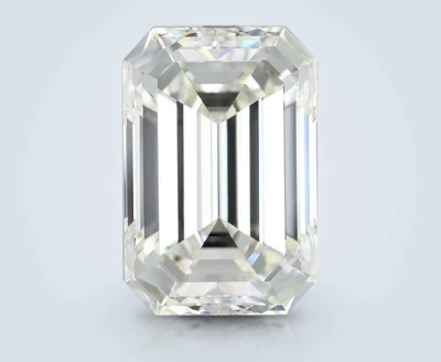 7.00ct K VVS1 Rare Carat Ideal Cut Emerald Diamond