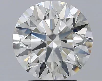 3.22ct J VVS1 Excellent Cut Round Diamond