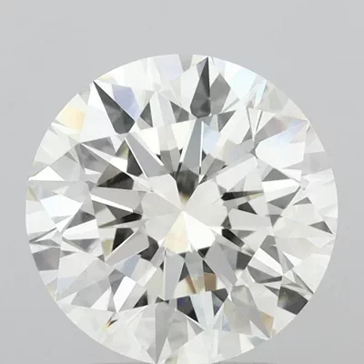 3.01ct I VVS1 Rare Carat Ideal Cut Round Diamond