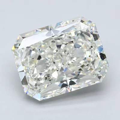 8.02ct J SI1 Rare Carat Ideal Cut Radiant Diamond