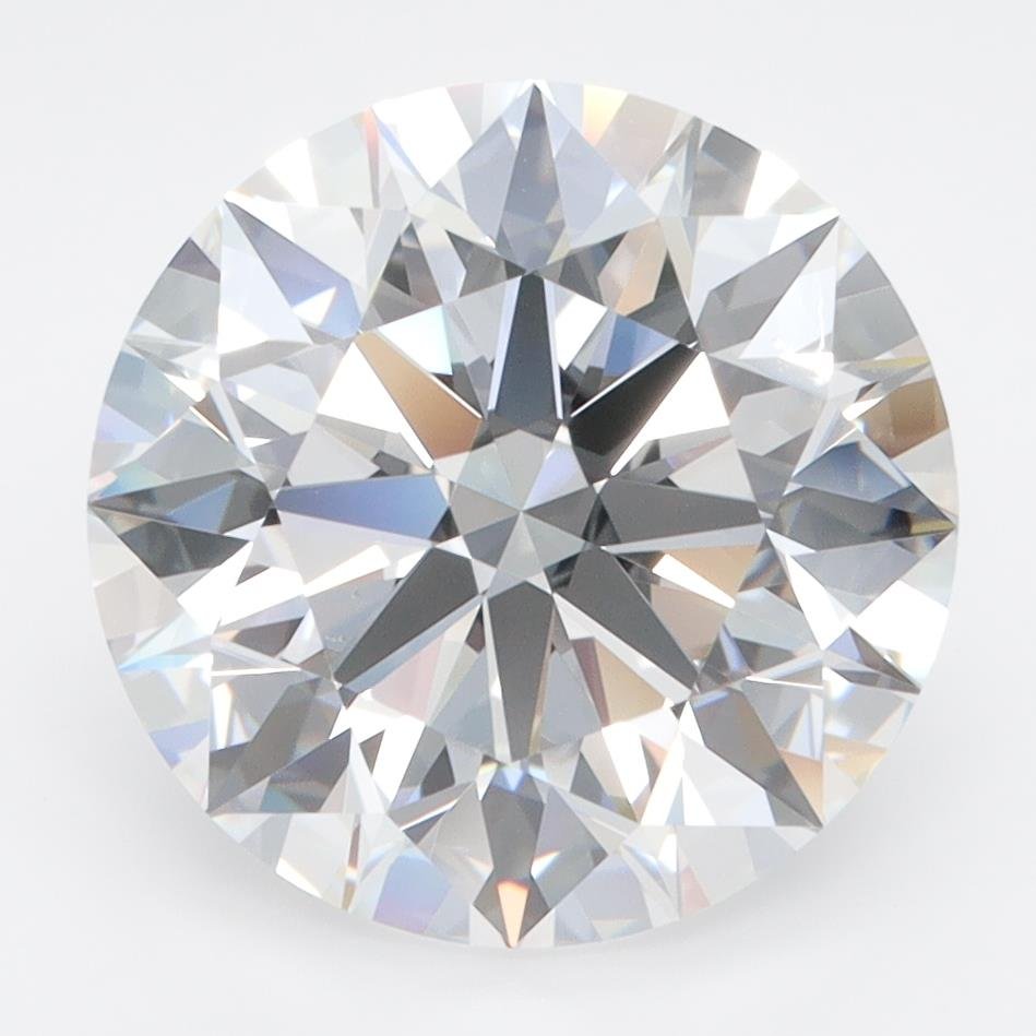 5.06ct D VVS1 Rare Carat Ideal Cut Round Lab Grown Diamond