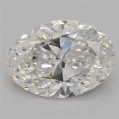 1.51ct E VS1 Rare Carat Ideal Cut Oval Lab Grown Diamond
