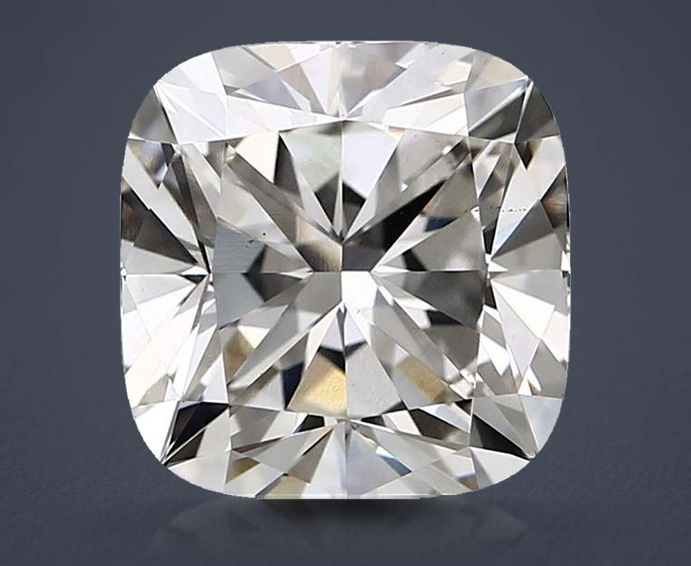 5.62ct I VS1 Rare Carat Ideal Cut Cushion Lab Grown Diamond