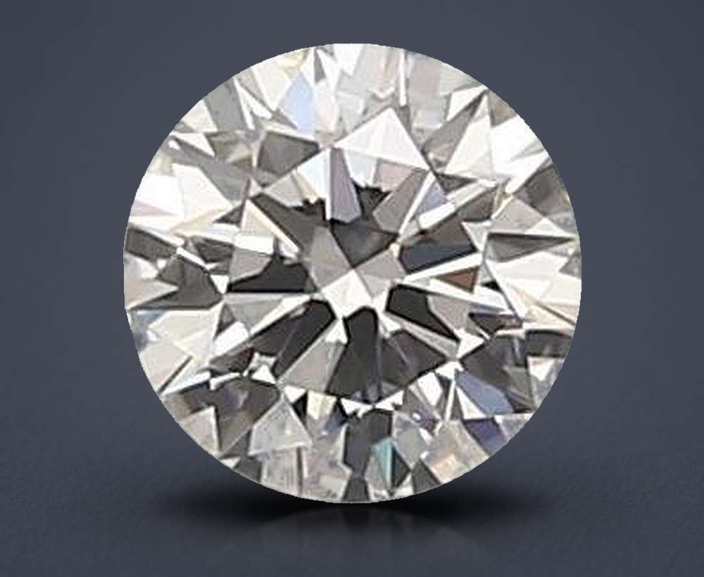 0.52ct D VVS1 Rare Carat Ideal Cut Round Lab Grown Diamond