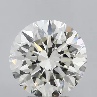 3.71ct I VS1 Very Good Cut Round Lab Grown Diamond