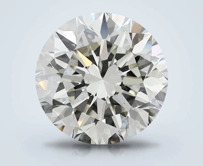 3.71ct I VS1 Very Good Cut Round Lab Grown Diamond