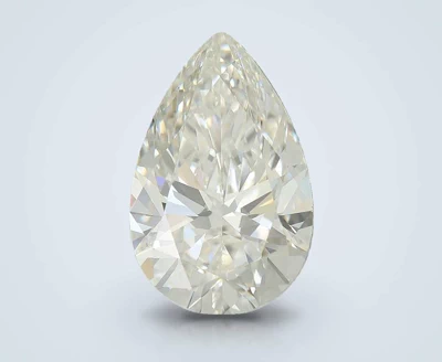 4.02ct F VVS2 Rare Carat Ideal Cut Pear Lab Grown Diamond