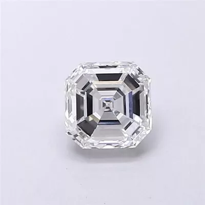 0.72ct D VVS2 Very Good Cut Asscher Lab Grown Diamond