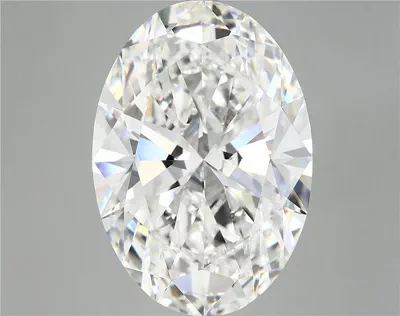 10.77ct F VVS2 Rare Carat Ideal Cut Oval Lab Grown Diamond