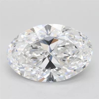 2.18ct D VVS1 Rare Carat Ideal Cut Oval Lab Grown Diamond