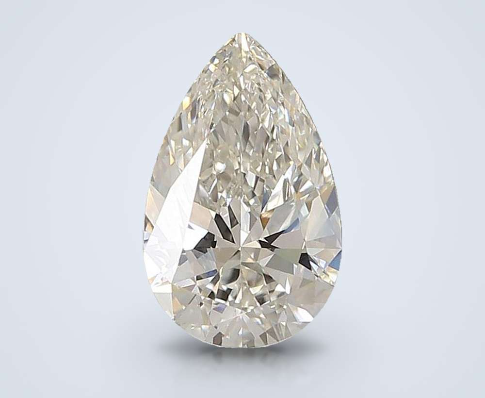 2.04ct G VVS2 Rare Carat Ideal Cut Pear Lab Grown Diamond