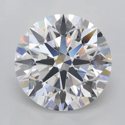 3.50ct E FL Rare Carat Ideal Cut Round Lab Grown Diamond