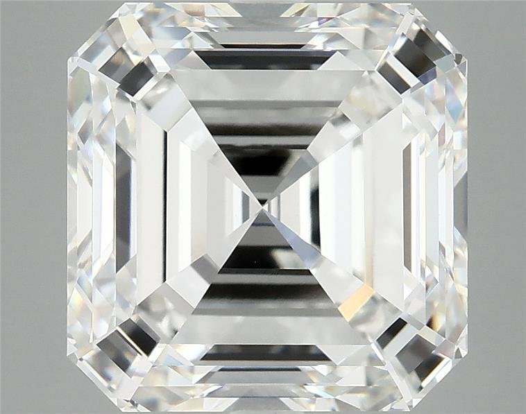 7.97ct F VVS2 Excellent Cut Asscher Lab Grown Diamond