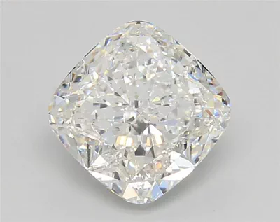 3.07ct F VVS2 Rare Carat Ideal Cut Cushion Lab Grown Diamond