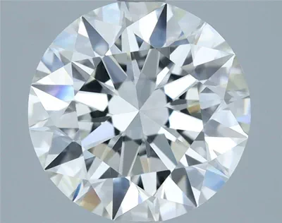 3.02ct F IF Rare Carat Ideal Cut Round Diamond
