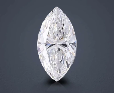 3.02ct F VS1 Rare Carat Ideal Cut Marquise Lab Grown Diamond