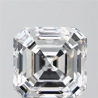 2.56ct E VS2 Rare Carat Ideal Cut Asscher Lab Grown Diamond