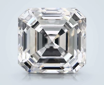 2.56ct E VS2 Rare Carat Ideal Cut Asscher Lab Grown Diamond