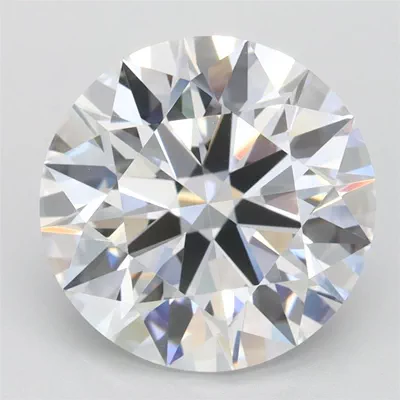 2.92ct D FL Rare Carat Ideal Cut Round Lab Grown Diamond