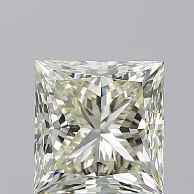 2.00ct K VS1 Rare Carat Ideal Cut Princess Diamond