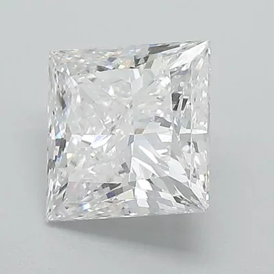 1.69ct E VS1 Rare Carat Ideal Cut Princess Lab Grown Diamond