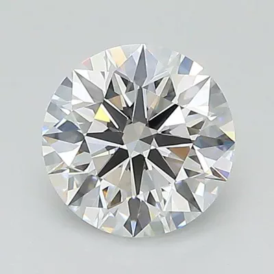 1.09ct D IF Rare Carat Ideal Cut Round Lab Grown Diamond