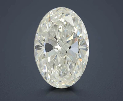 4.07ct F VS1 Rare Carat Ideal Cut Oval Lab Grown Diamond