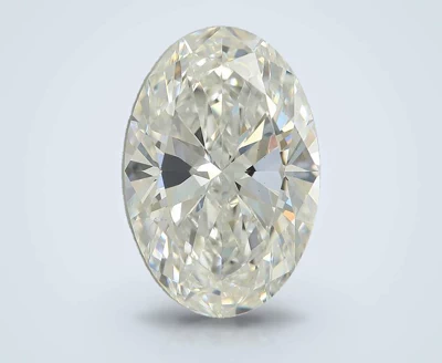 4.07ct F VS1 Rare Carat Ideal Cut Oval Lab Grown Diamond
