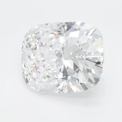3.27ct D VVS1 Rare Carat Ideal Cut Cushion Lab Grown Diamond