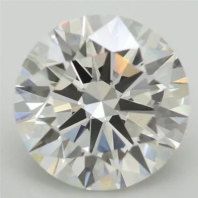 5.02ct F VS1 Rare Carat Ideal Cut Round Lab Grown Diamond