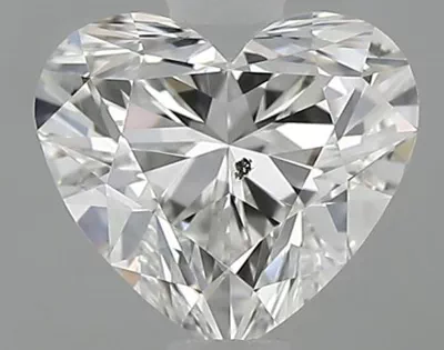 0.60ct H SI2 Rare Carat Ideal Cut Heart Diamond