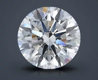 3.01ct D SI1 Rare Carat Ideal Cut Round Diamond