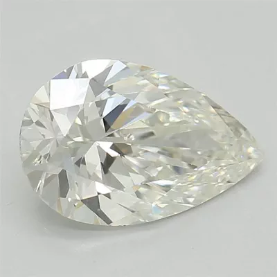 1.02ct G VS1 Rare Carat Ideal Cut Pear Lab Grown Diamond