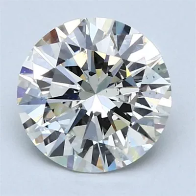 2.03ct J SI1 Rare Carat Ideal Cut Round Diamond