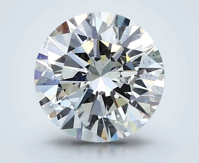 2.03ct J SI1 Rare Carat Ideal Cut Round Diamond