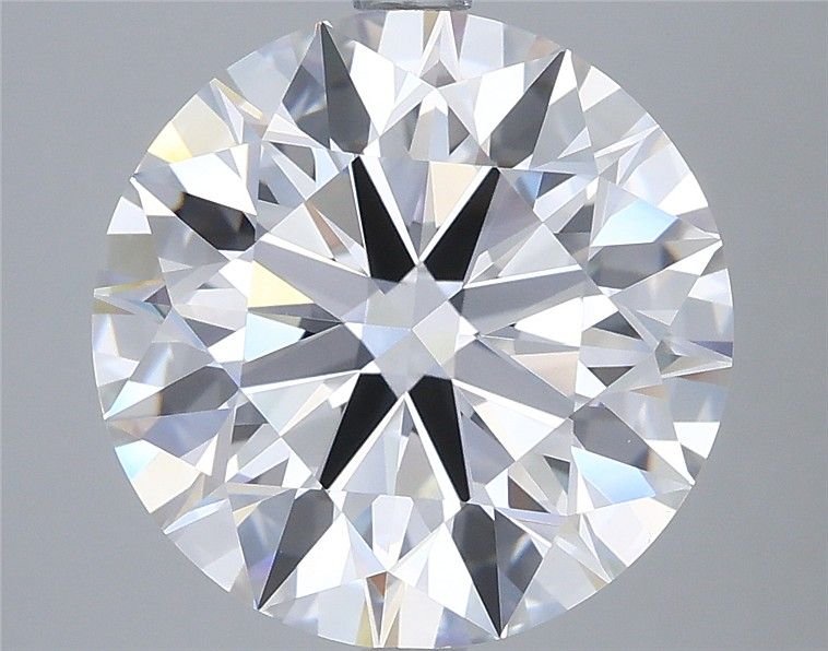 6.02ct D VVS2 Rare Carat Ideal Cut Round Lab Grown Diamond