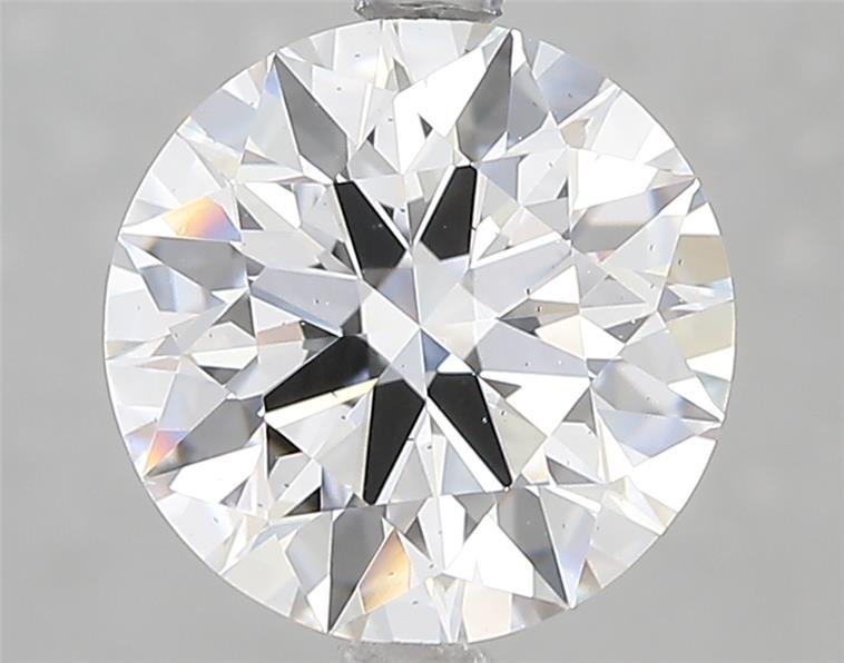 3.08ct E SI1 Rare Carat Ideal Cut Round Lab Grown Diamond
